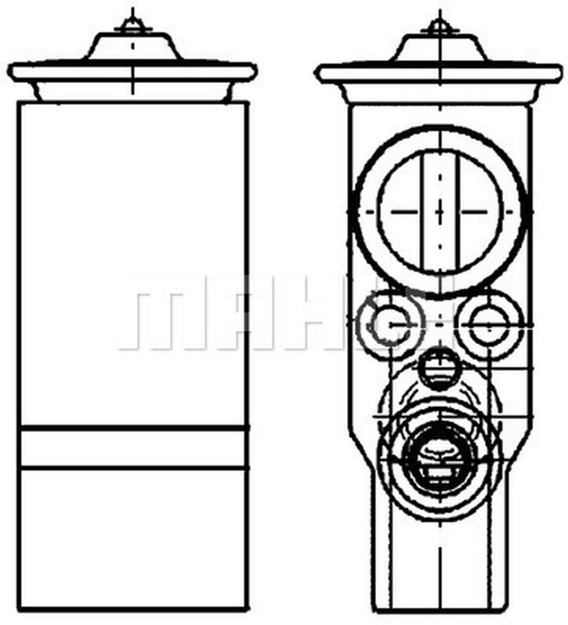 MAHLE PC Expansion valve and orifice tube AVE73000P