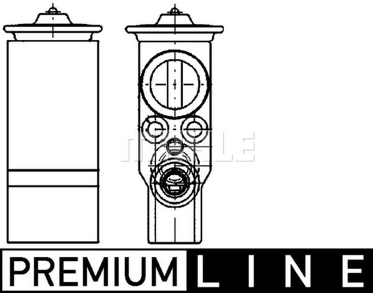 MAHLE PC Expansion valve and orifice tube AVE73000P