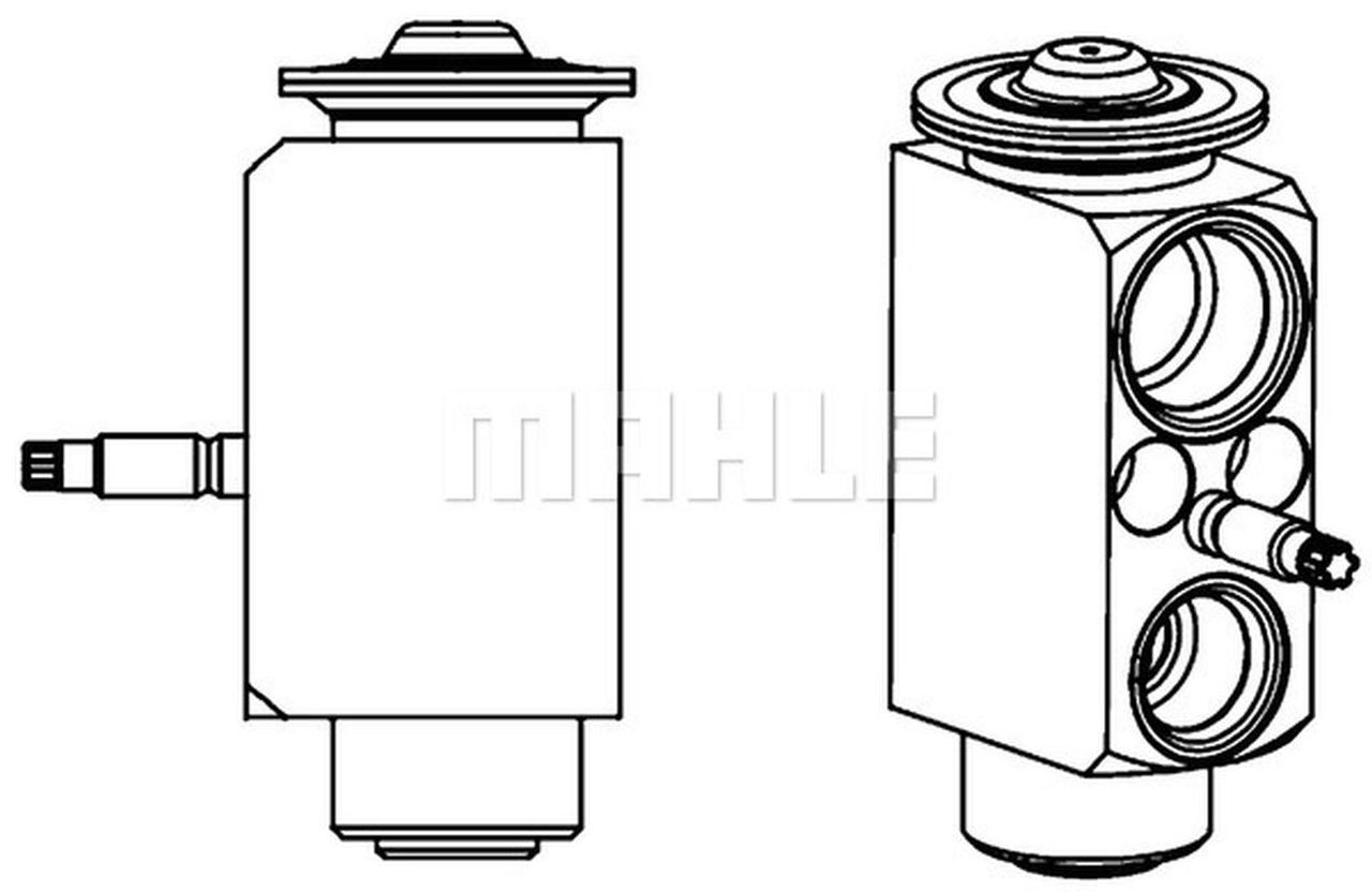 MAHLE PC Expansion valve and orifice tube AVE74000P