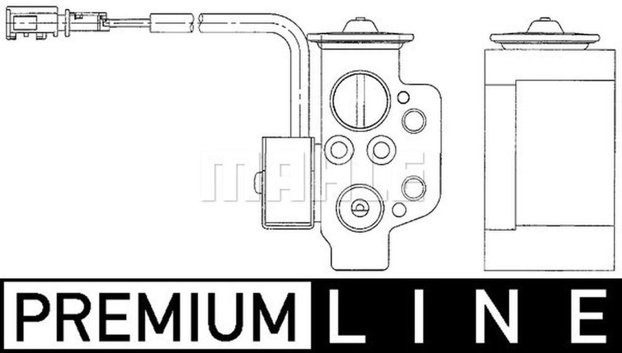 MAHLE PC Expansion valve and orifice tube AVE80000P MAHLE PC Expansion valve and orifice tube AVE80000P