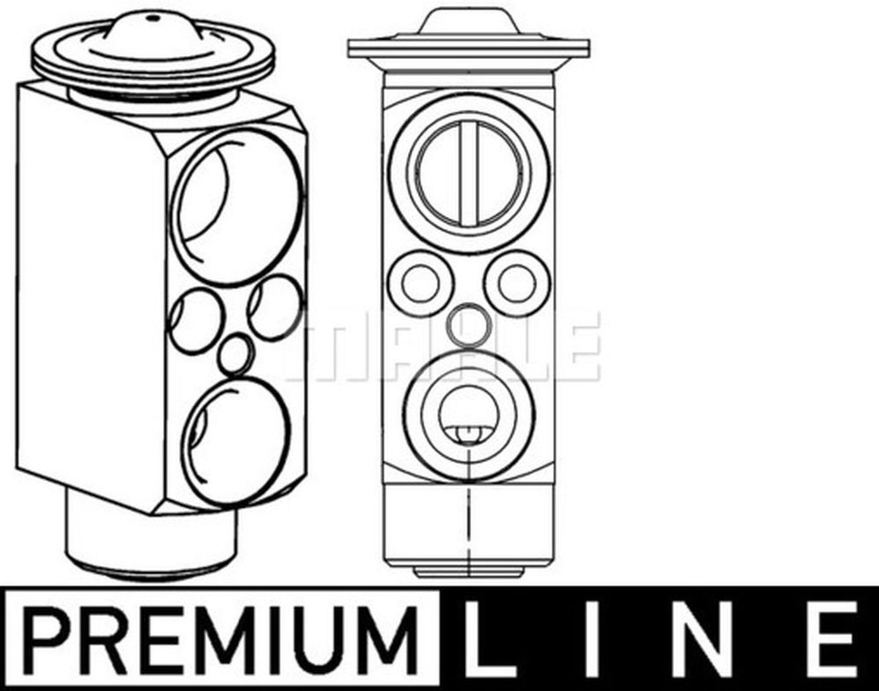 MAHLE PC Expansion valve and orifice tube AVE81000P