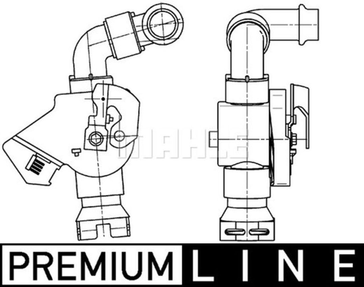 MAHLE Truck/Bus Aircon solenoid valve AVS6000P