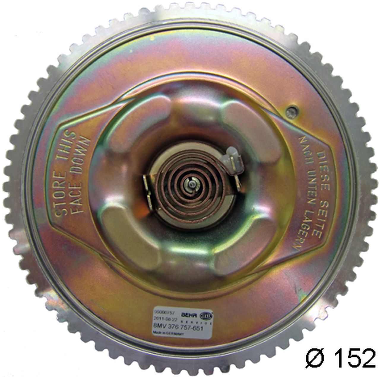 MAHLE PC Radiator fan clutch CFC124000P