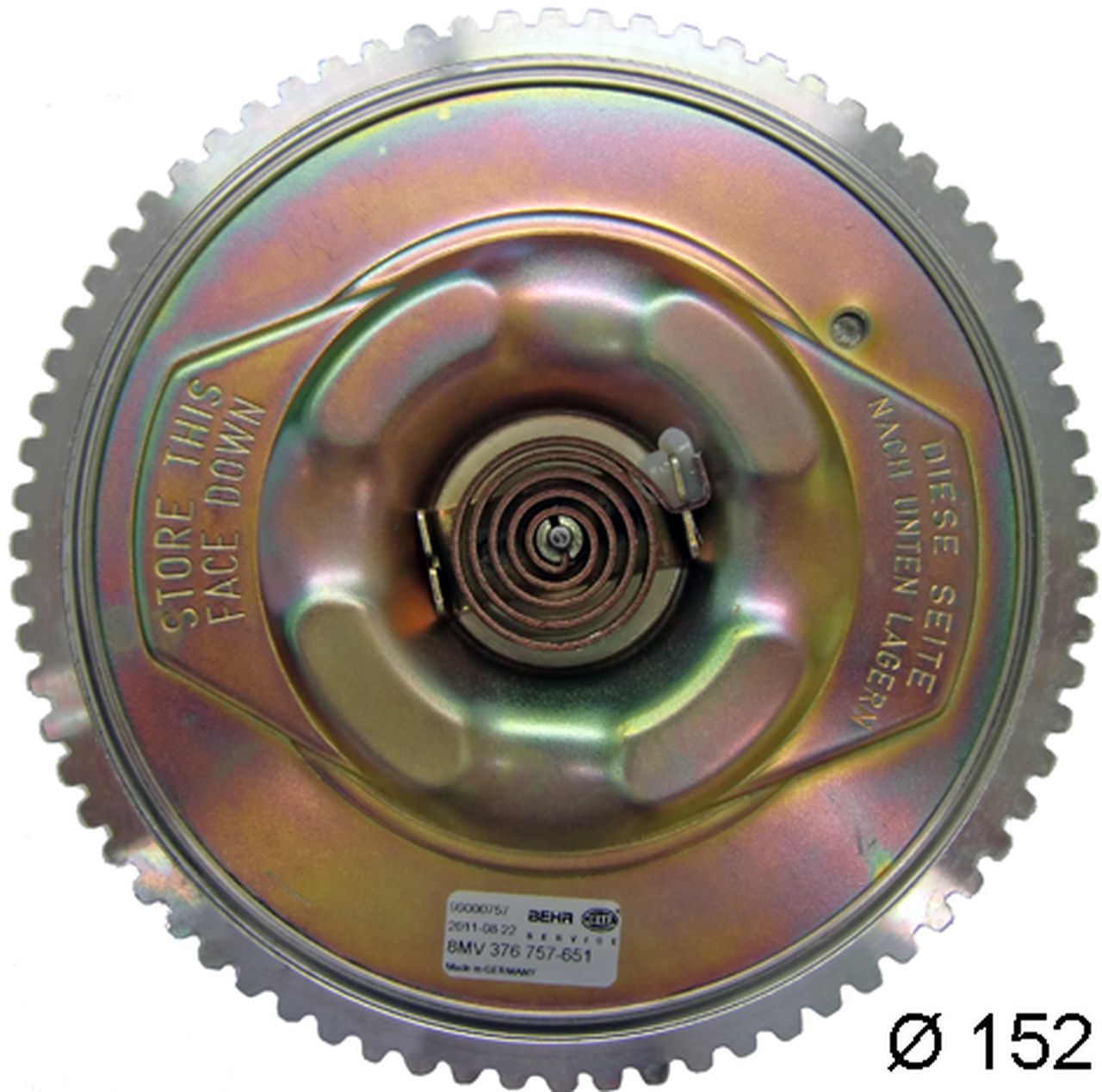 MAHLE PC Radiator fan clutch CFC124000P