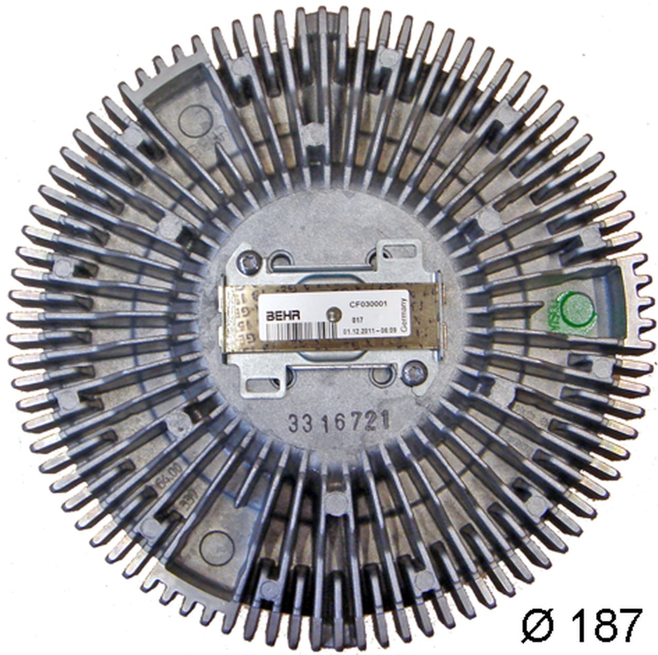 MAHLE Truck/Bus Radiator fan clutch CFC129000P