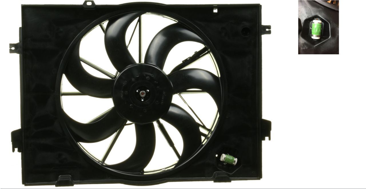 MAHLE PC Radiator/condenser fan  CFF125000P