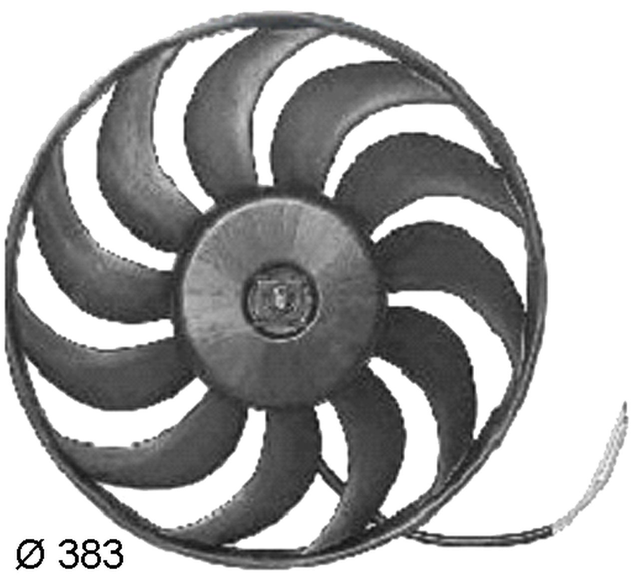 MAHLE PC Radiator/condenser fan  CFF133000S