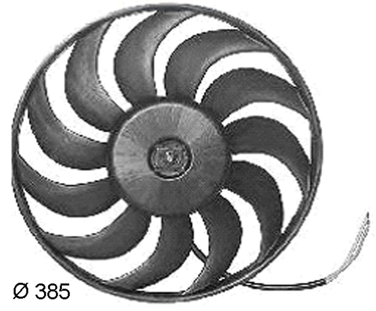 MAHLE PC Radiator/condenser fan  CFF135000S MAHLE PC Radiator/condenser fan  CFF135000S