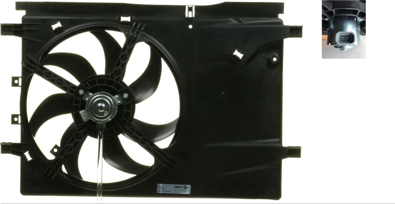 MAHLE PC Radiator/condenser fan  CFF182000P