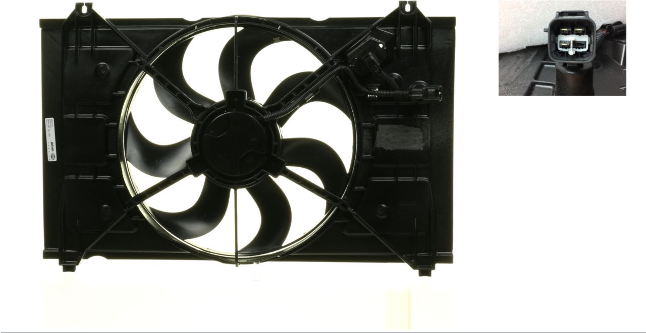 MAHLE PC Radiator/condenser fan  CFF222000P