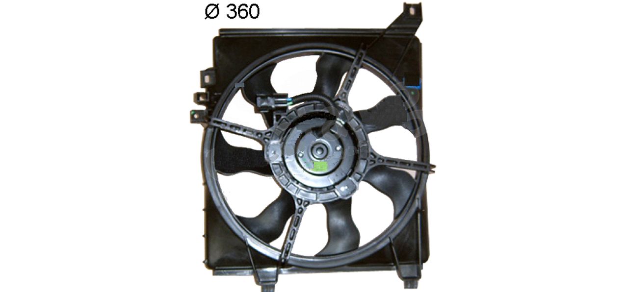 MAHLE PC Radiator/condenser fan  CFF226000P