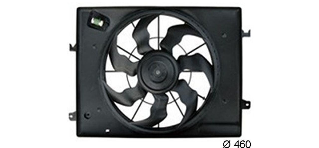 MAHLE PC Radiator/condenser fan  CFF256000P