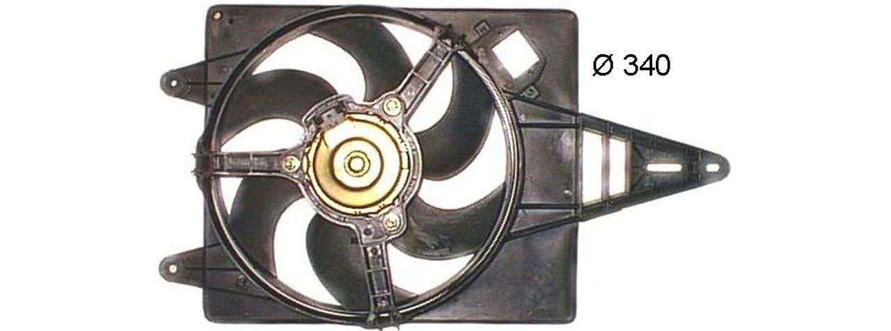 MAHLE PC Radiator/condenser fan  CFF286000P