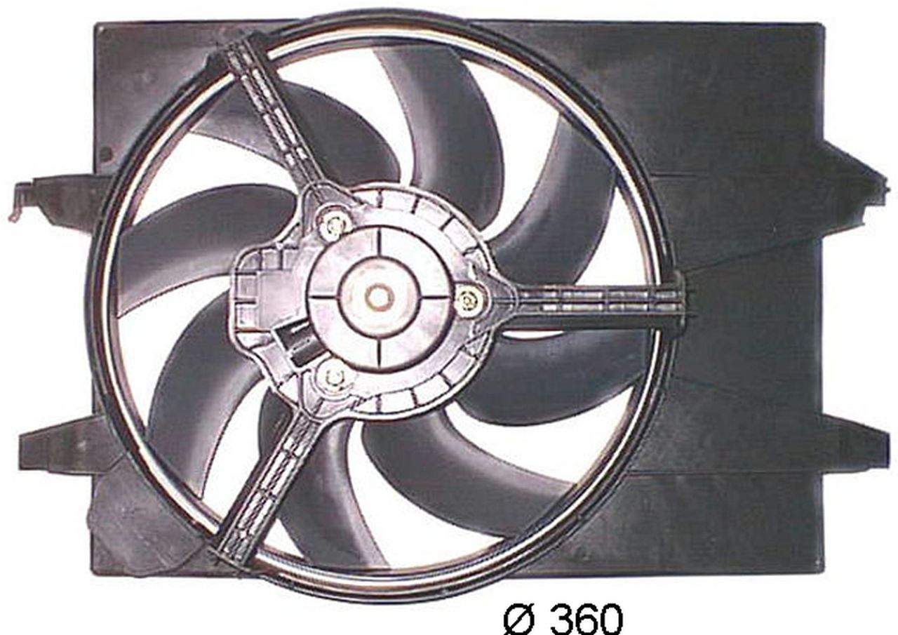 MAHLE PC Radiator/condenser fan  CFF291000P