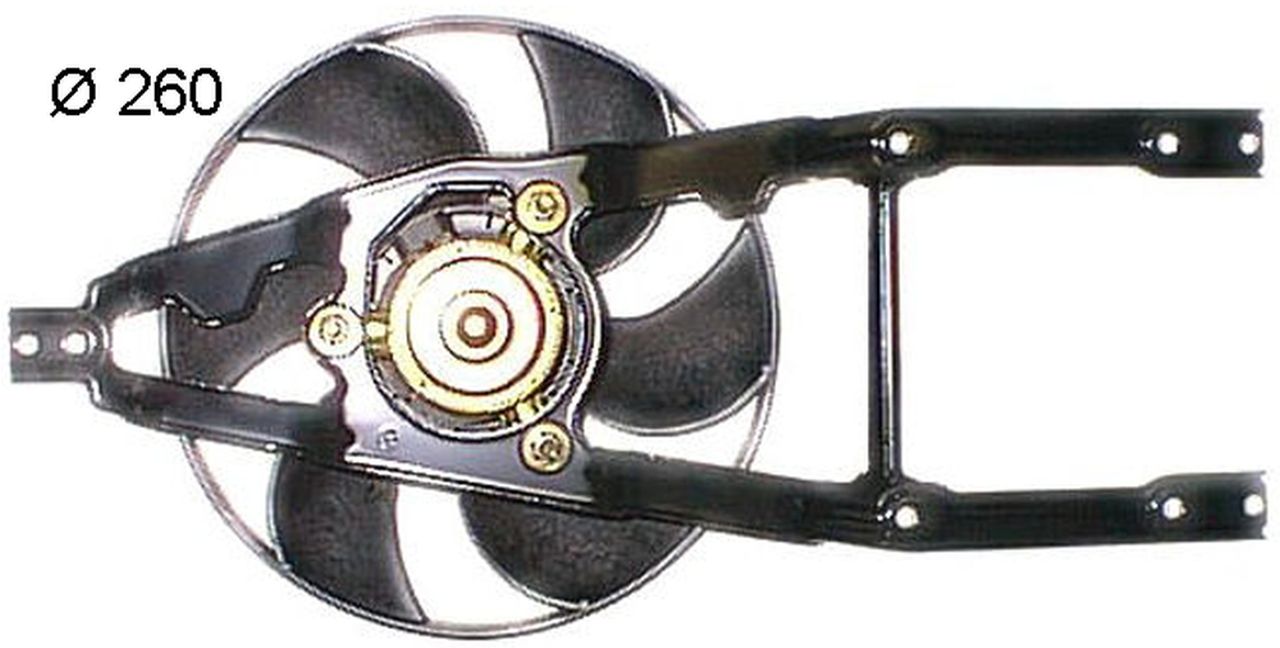 MAHLE PC Radiator/condenser fan  CFF298000P