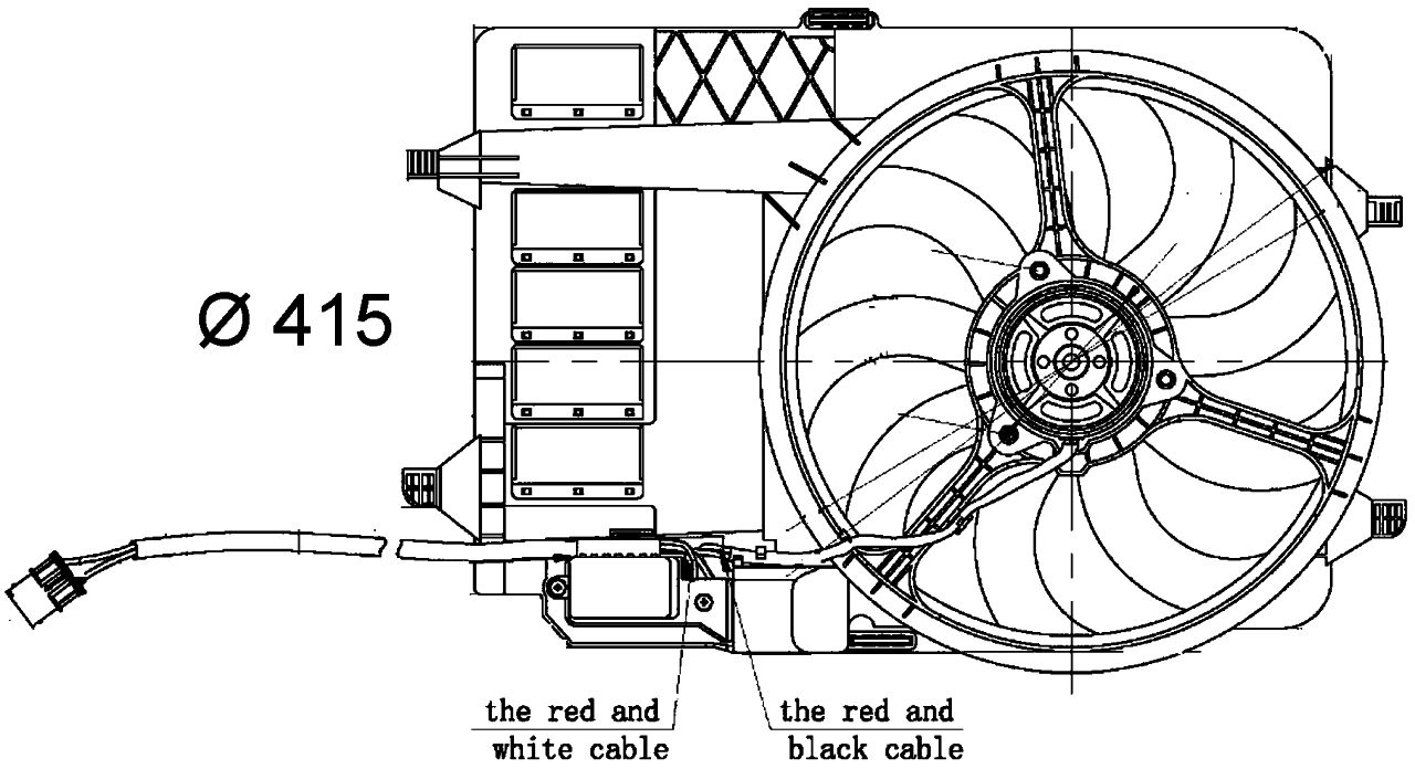 MAHLE PC Radiator/condenser fan  CFF30000S