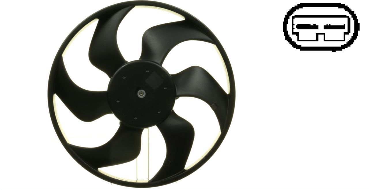 MAHLE PC Radiator/condenser fan  CFF314000P