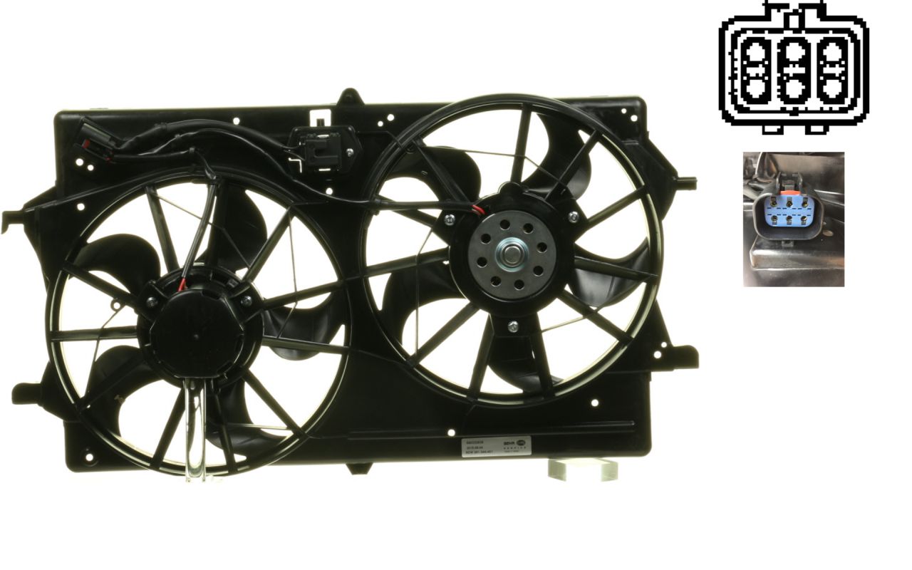 MAHLE PC Radiator/condenser fan  CFF320000S