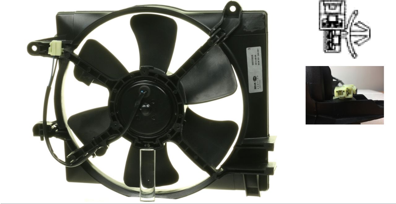 MAHLE PC Radiator/condenser fan  CFF324000P