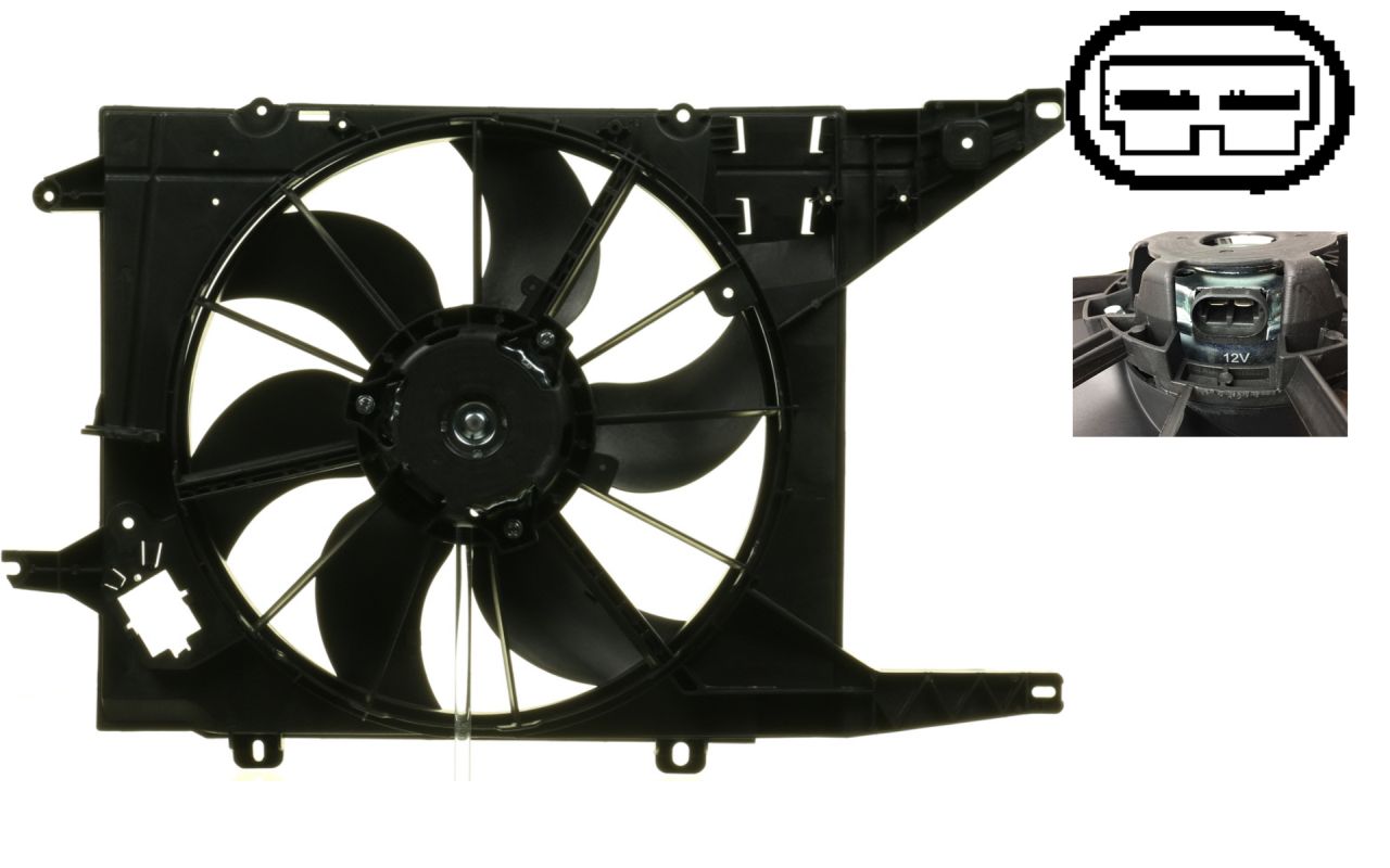 MAHLE PC Radiator/condenser fan  CFF327000S