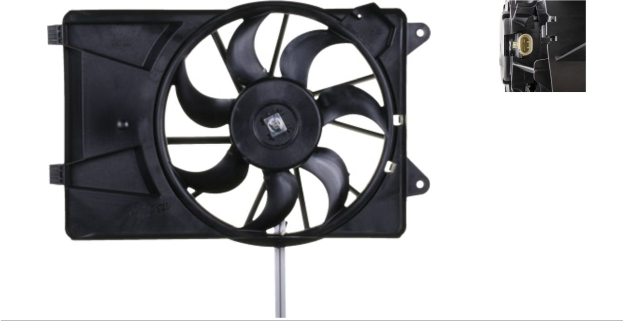 MAHLE PC Radiator/condenser fan  CFF364000P