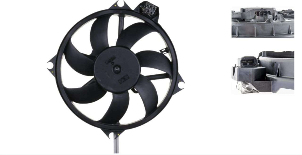 MAHLE PC Radiator/condenser fan  CFF370000P