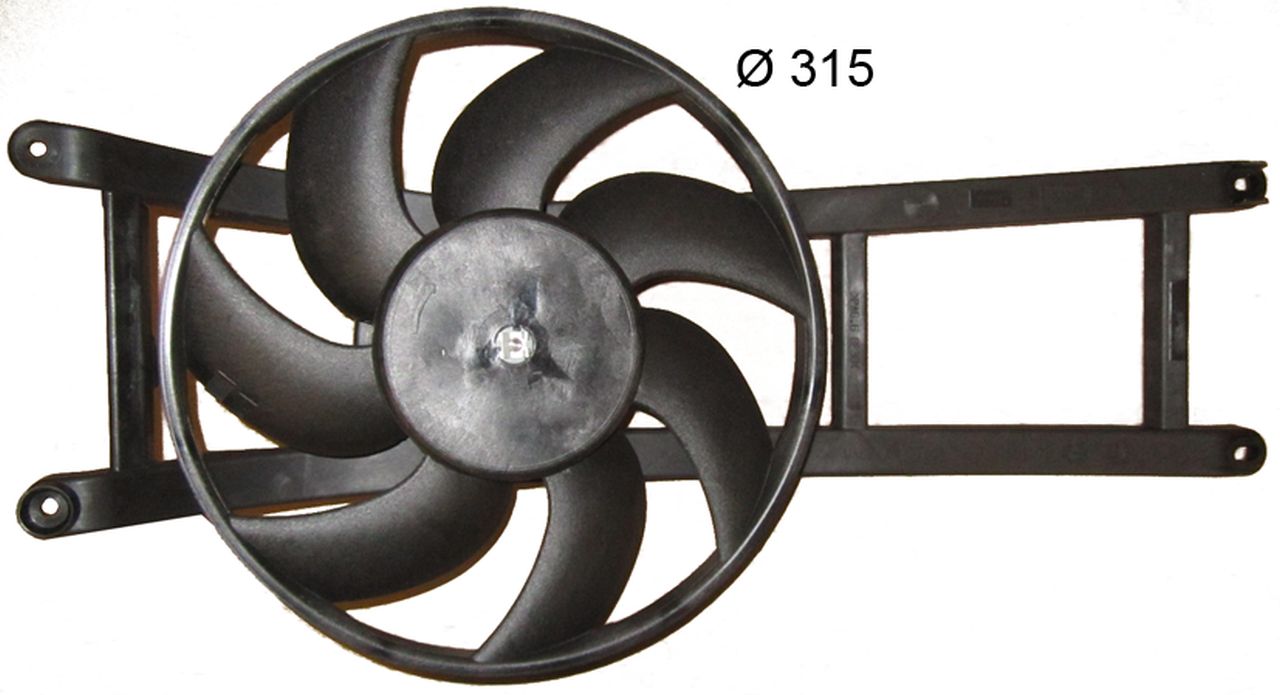 MAHLE PC Radiator/condenser fan  CFF384000S