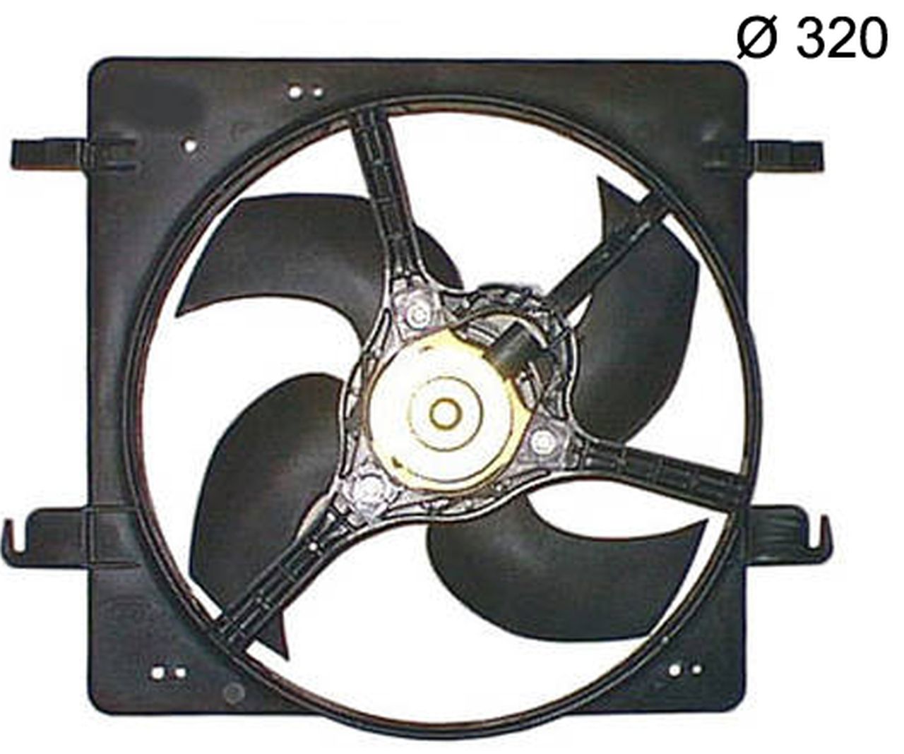 MAHLE PC Radiator/condenser fan  CFF386000S