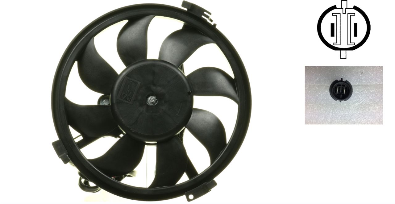 MAHLE PC Radiator/condenser fan  CFF3000P