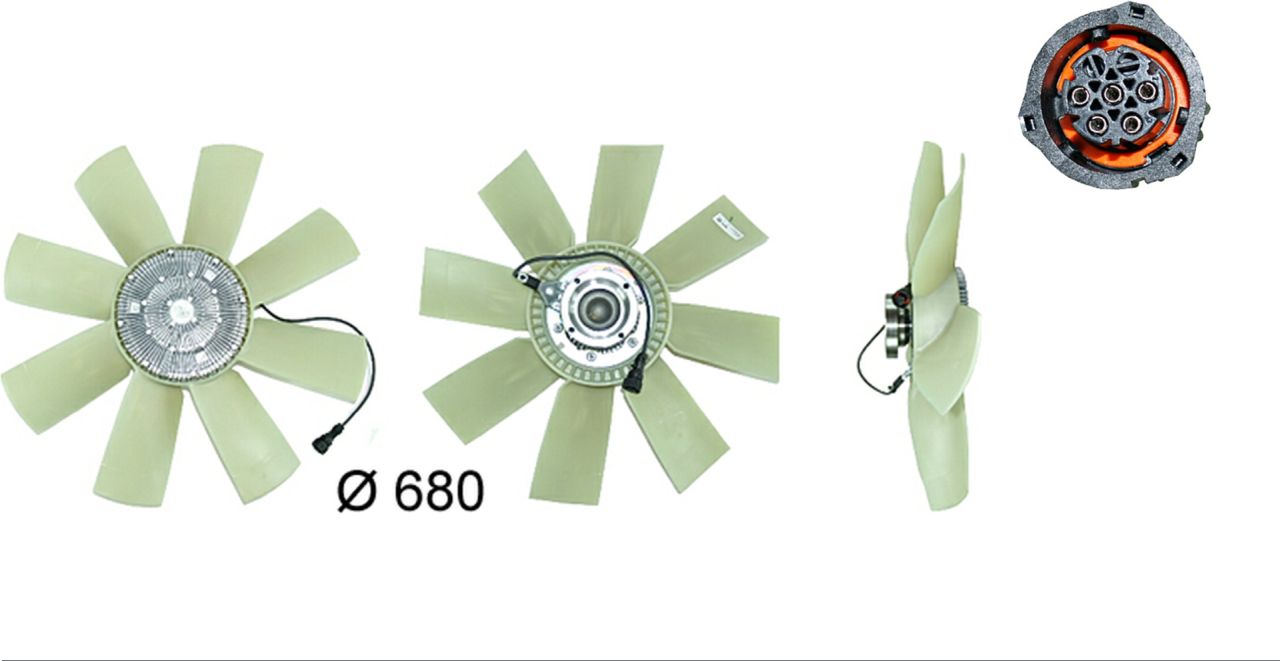 MAHLE Truck/Bus Radiator/condenser fan CFF439000P