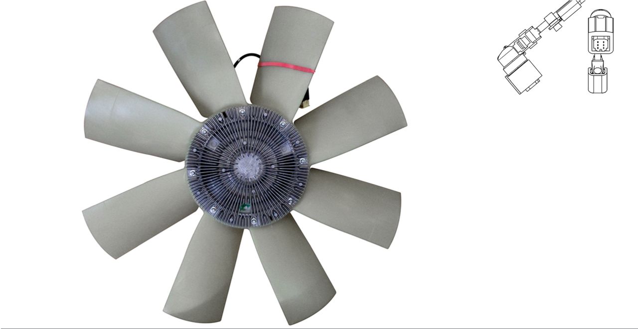 MAHLE Truck/Bus Radiator/condenser fan CFF477000P