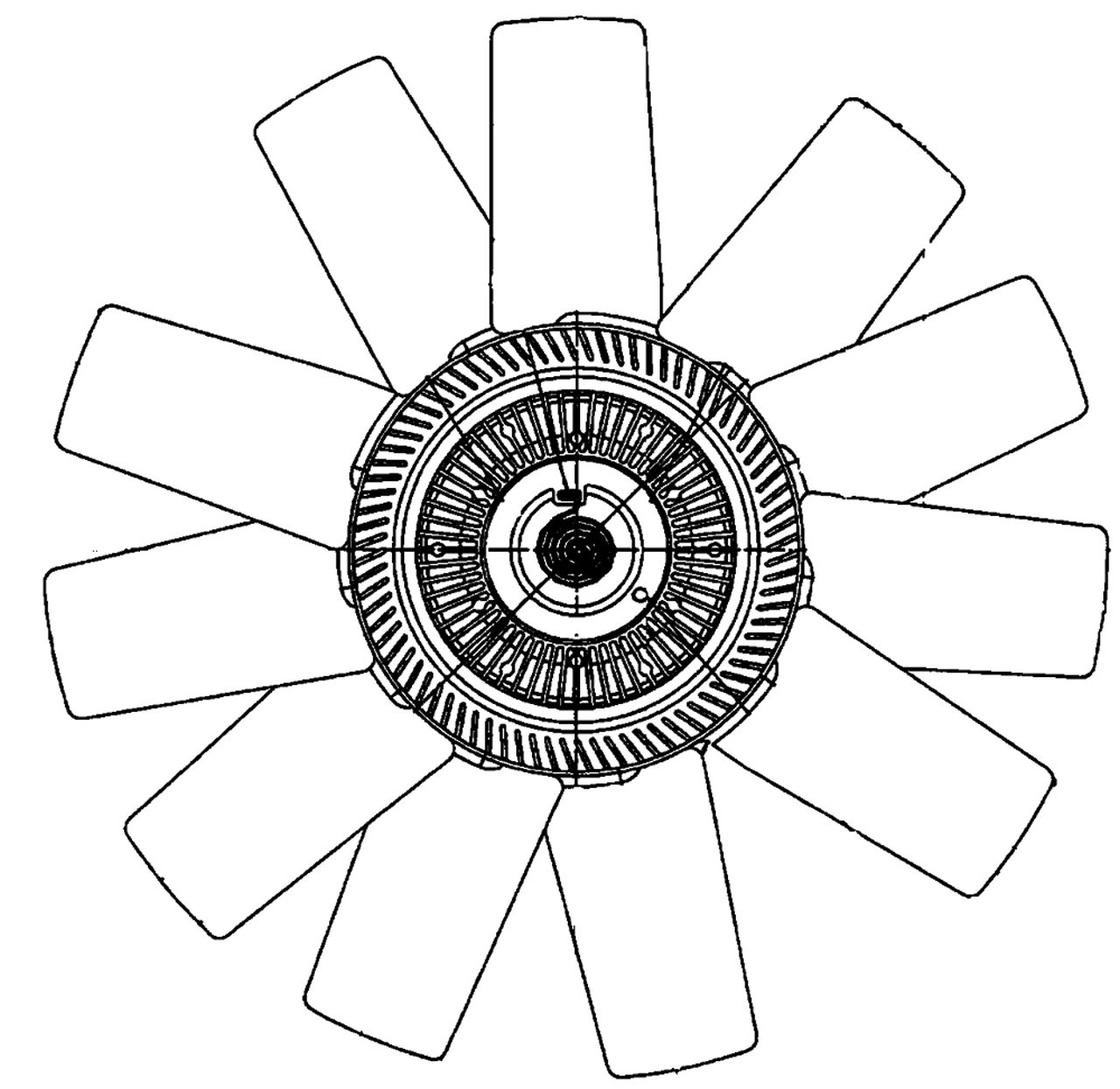 MAHLE PC Radiator/condenser fan  CFF490000P