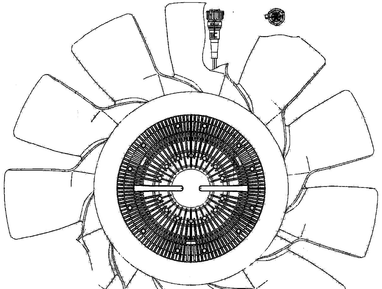MAHLE Truck/Bus Radiator/condenser fan CFF495000P