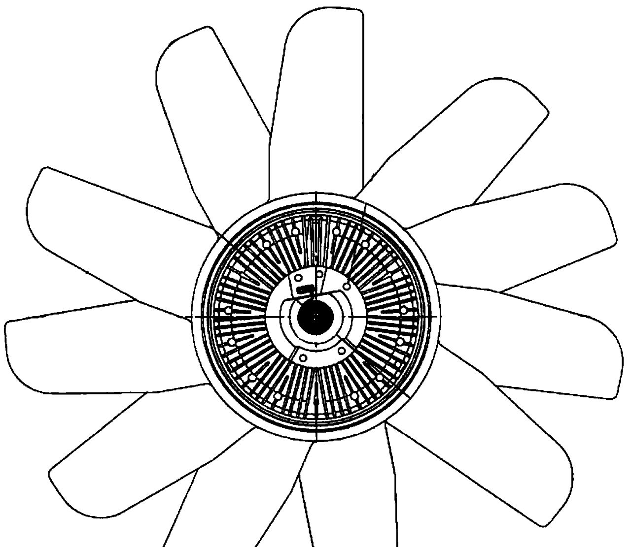 MAHLE PC Radiator/condenser fan  CFF496000P