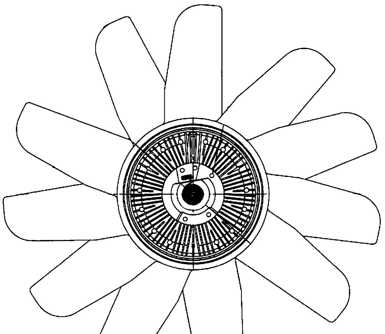 MAHLE PC Radiator/condenser fan  CFF496000P