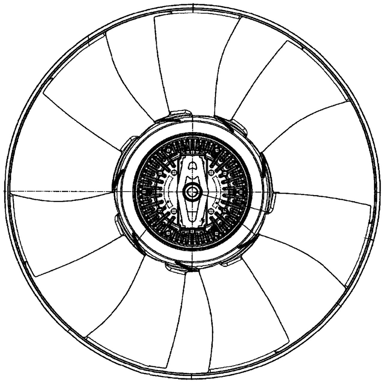 MAHLE LCV Radiator/condenser fan  CFF500000P MAHLE LCV Radiator/condenser fan  CFF500000P