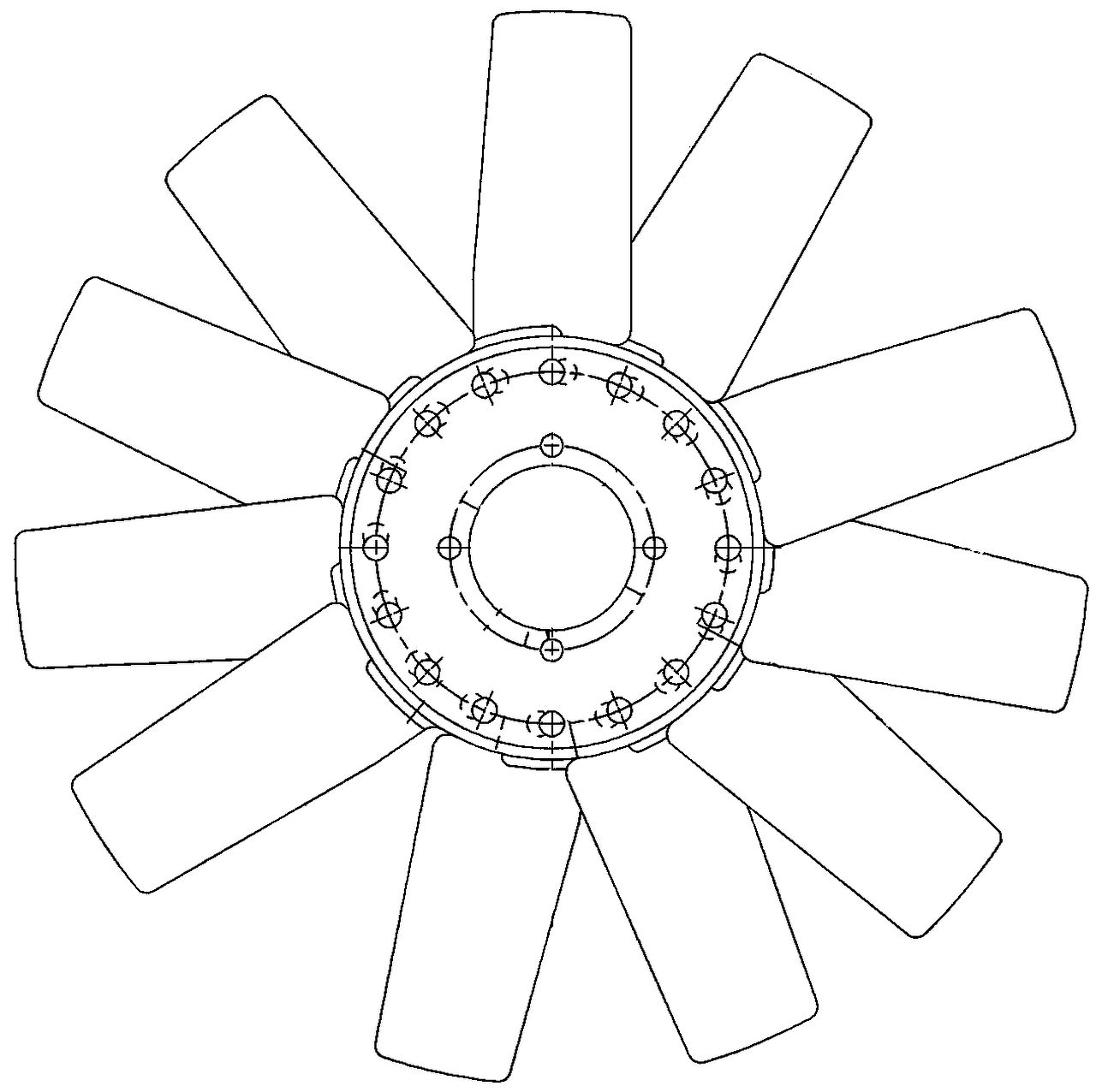 MAHLE PC Fan wheel CFW73000P