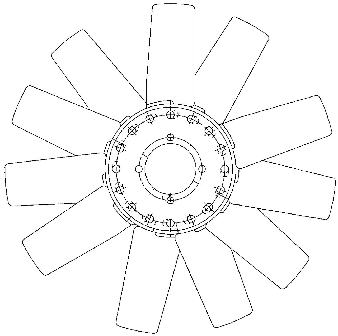 MAHLE PC Fan wheel CFW73000P