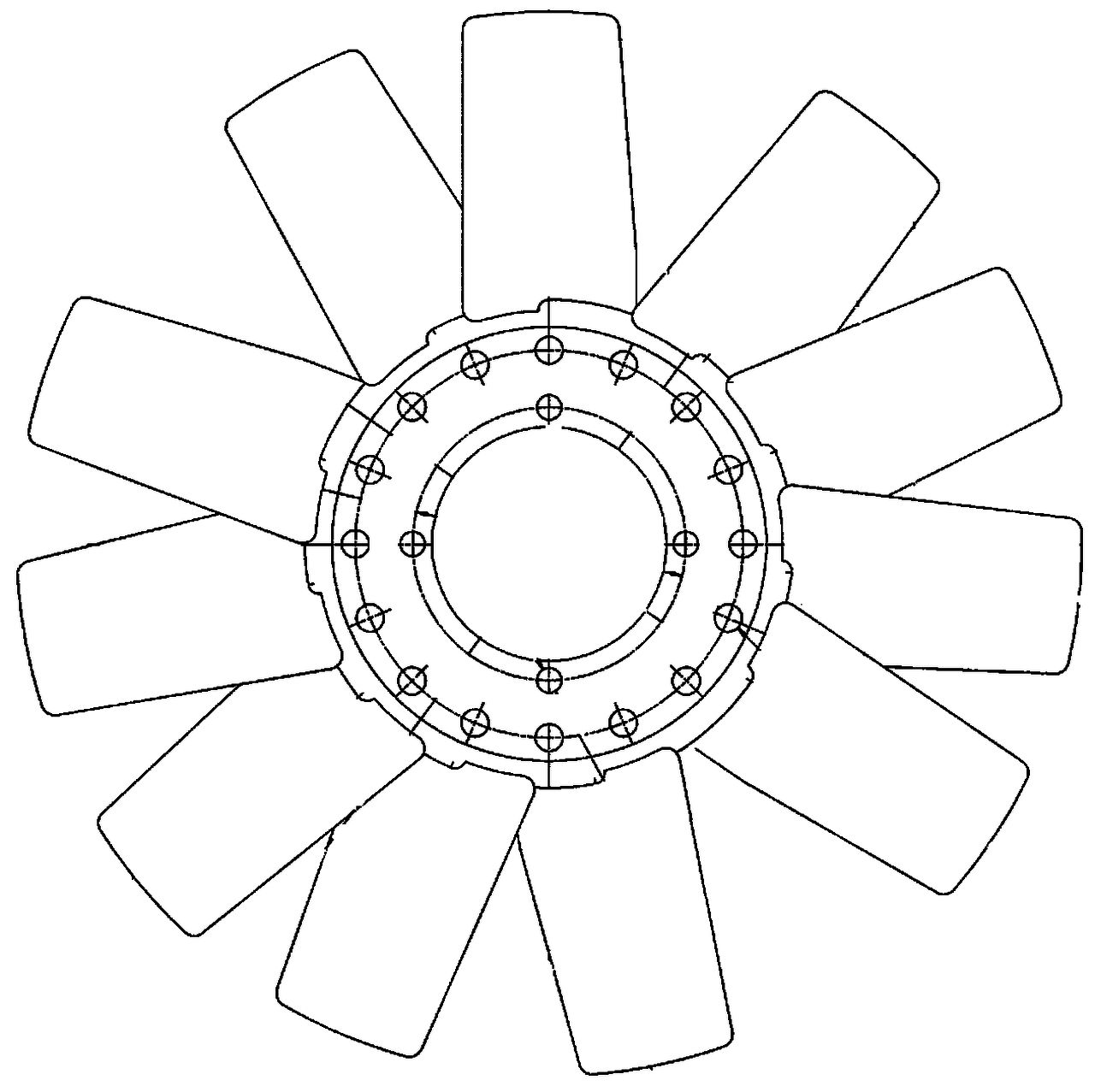 MAHLE PC Fan wheel CFW78000P