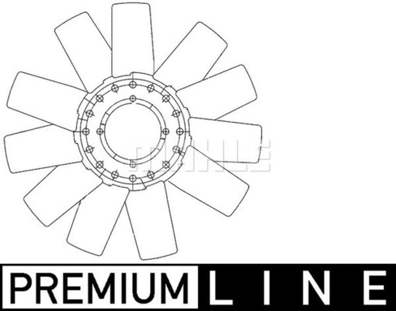 MAHLE PC Fan wheel CFW78000P