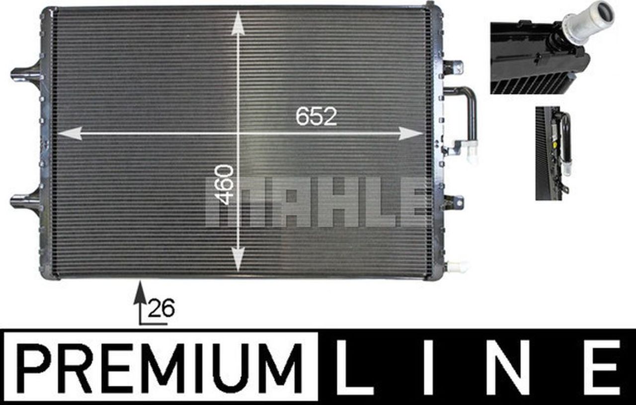 MAHLE PC Low-temperature radiator CIR2000P