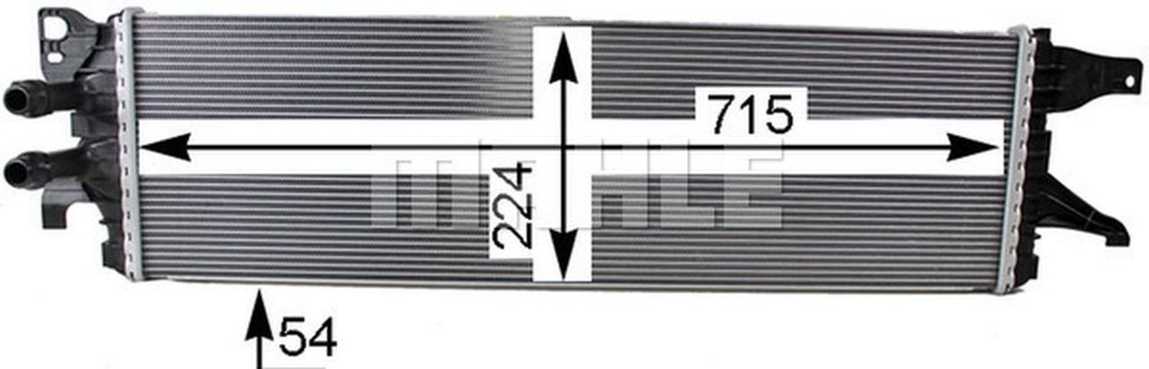 MAHLE PC Low-temperature radiator CIR8000P