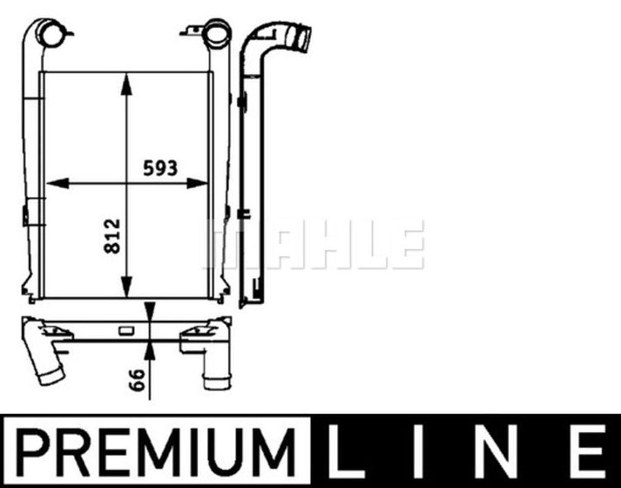 MAHLE Truck/Bus Charge air cooler CI112000P