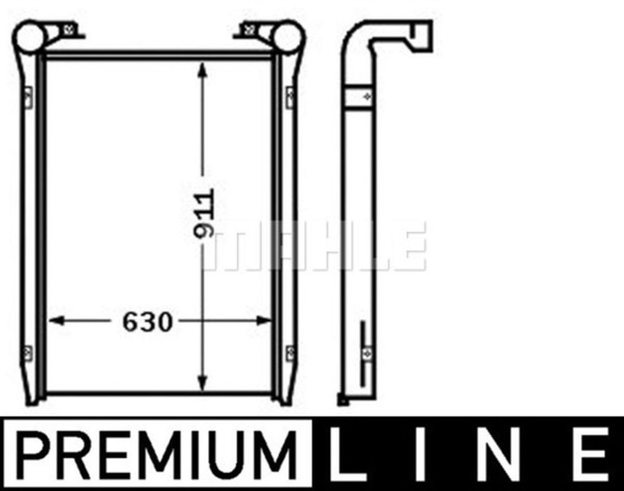 MAHLE Truck/Bus Charge air cooler CI134000P