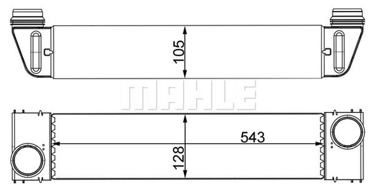 MAHLE PC Charge air cooler CI193000S