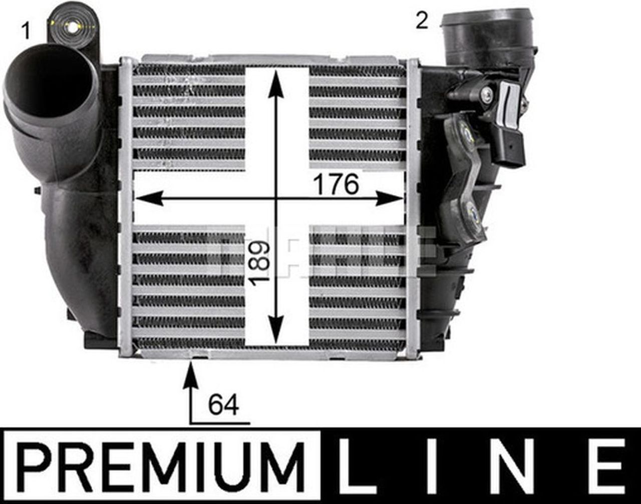 MAHLE PC Charge air cooler CI22000P