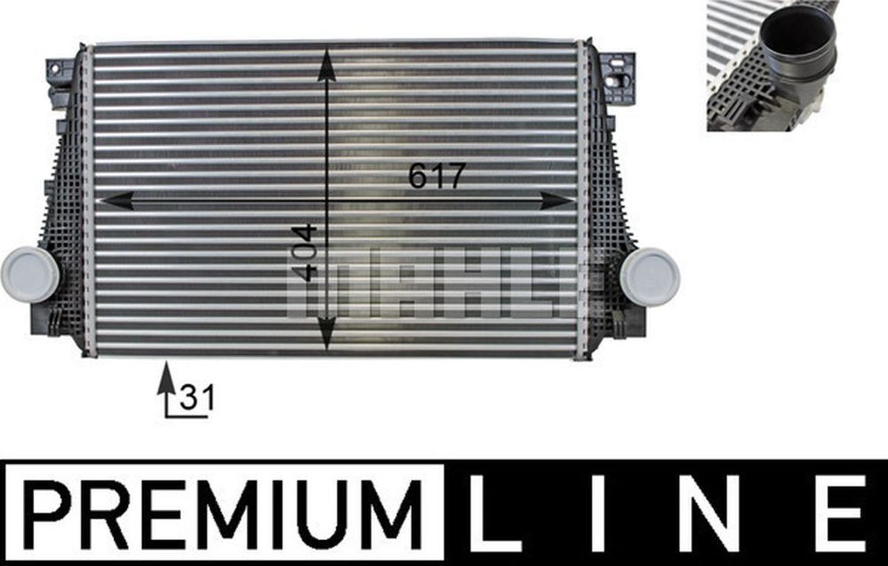 MAHLE PC Charge air cooler CI29000P MAHLE PC Charge air cooler CI29000P
