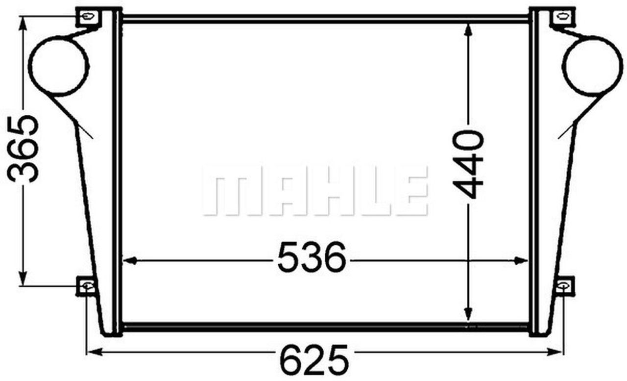 MAHLE Truck/Bus Charge air cooler CI351000P