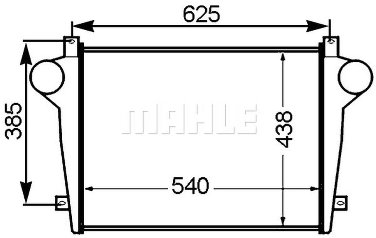 MAHLE Truck/Bus Charge air cooler CI352000P