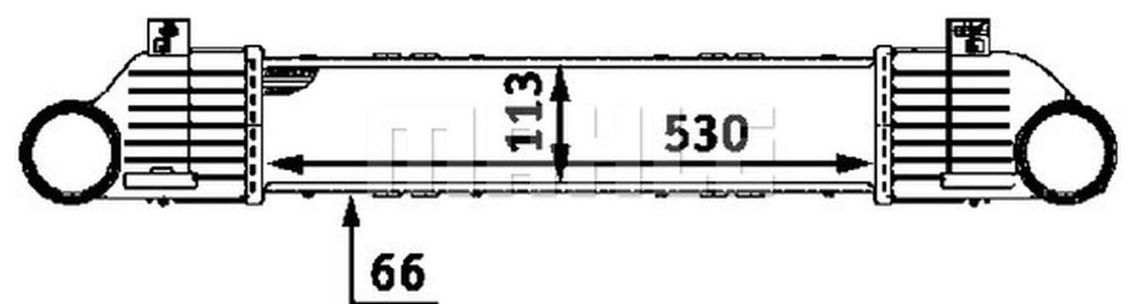 MAHLE PC Charge air cooler CI48000P